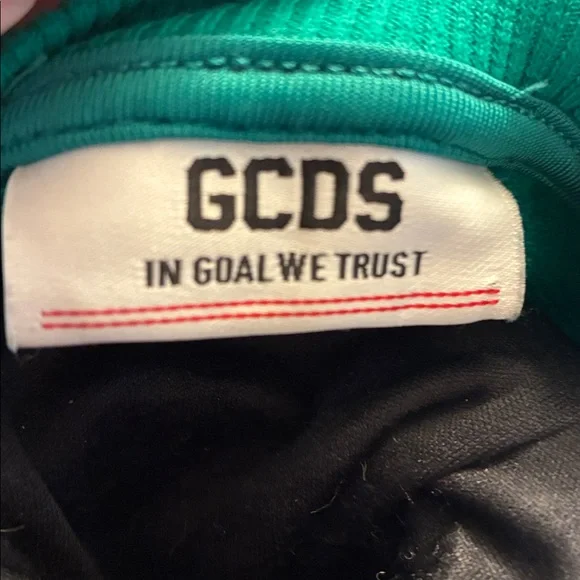 GCDS Green 3D Bear Sweatshirt